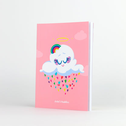 JULIESBUDDIES Carnet A6 à couverture souple "Nuage d'Amour"