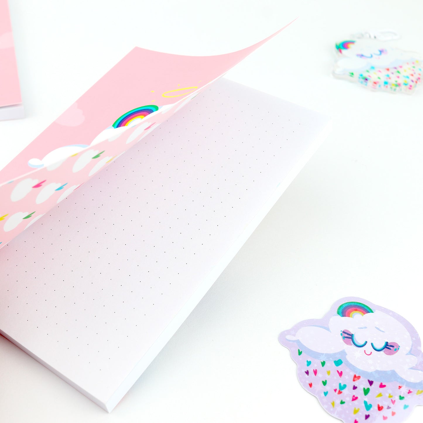 JULIESBUDDIES Carnet A6 à couverture souple "Nuage d'Amour"