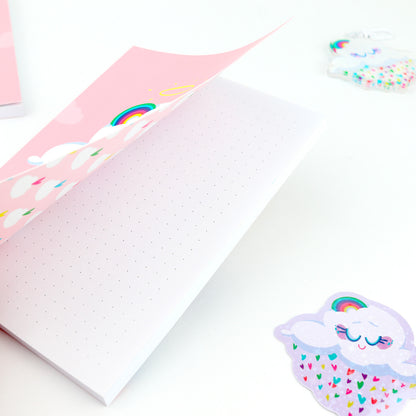 JULIESBUDDIES Carnet A6 à couverture souple "Nuage d'Amour"