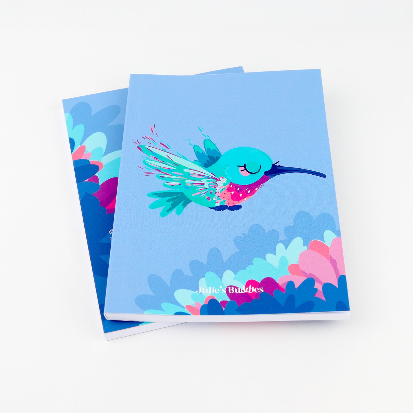 JULIESBUDDIES Carnet A6 à couverture souple "Colibri"