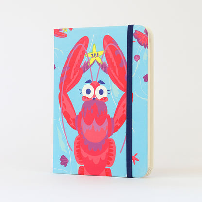JULIESBUDDIES Carnet A6 "Homard"
