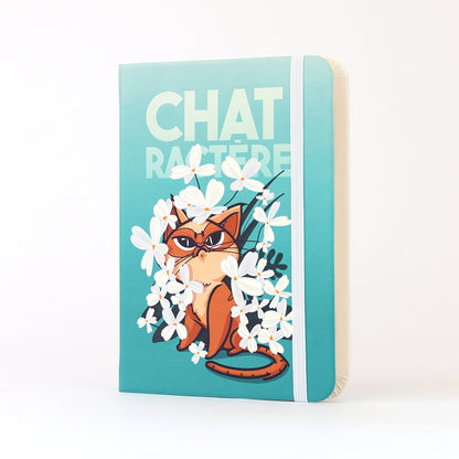 JULIESBUDDIES Carnet A6 "Chat caractériel"