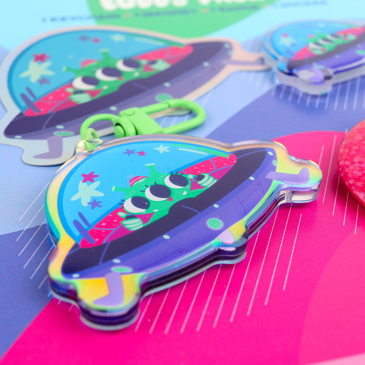 Pack Buddy JULIESBUDDIES - Extraterrestre en OVNI