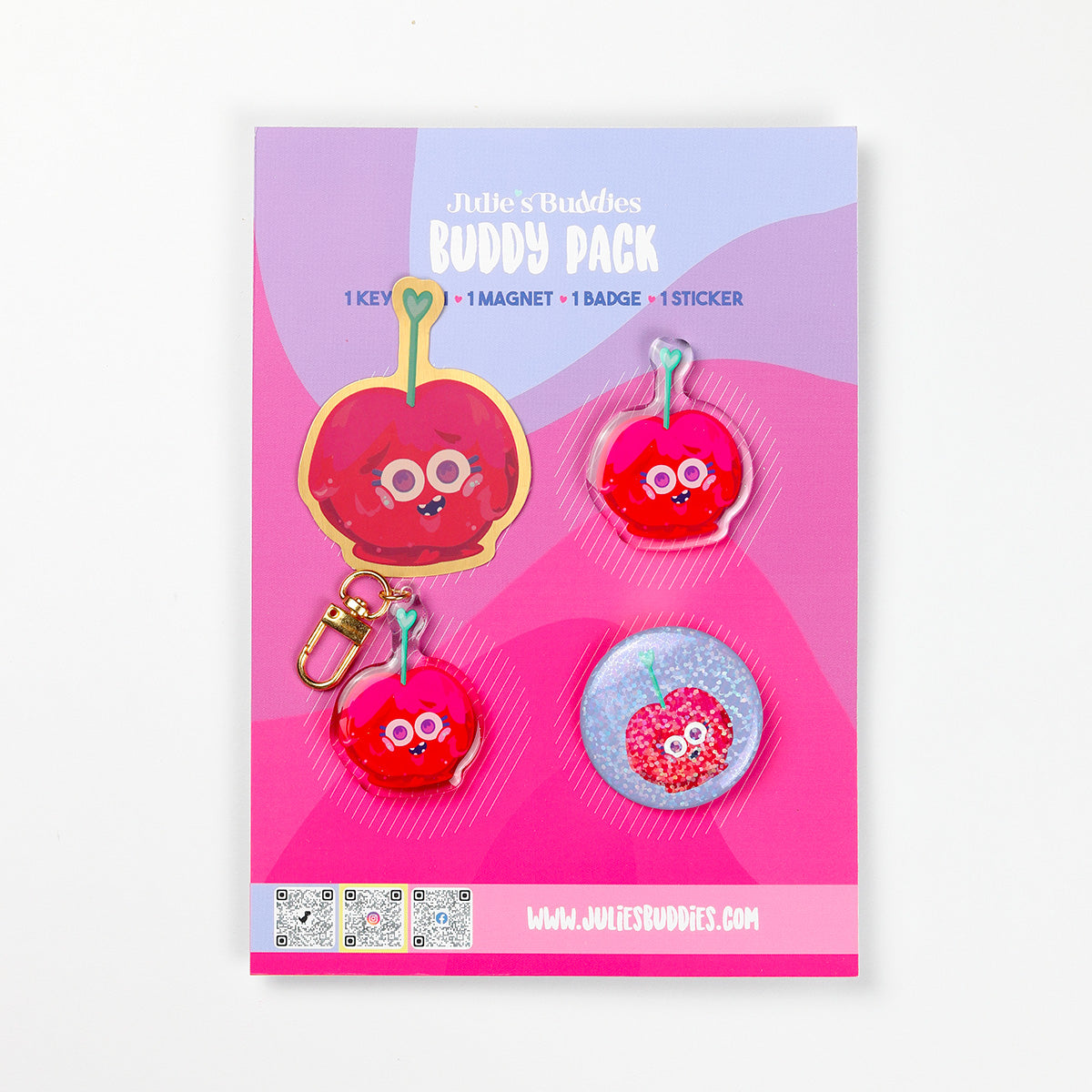 Pack Buddy JULIESBUDDIES - Pomme d'Amour