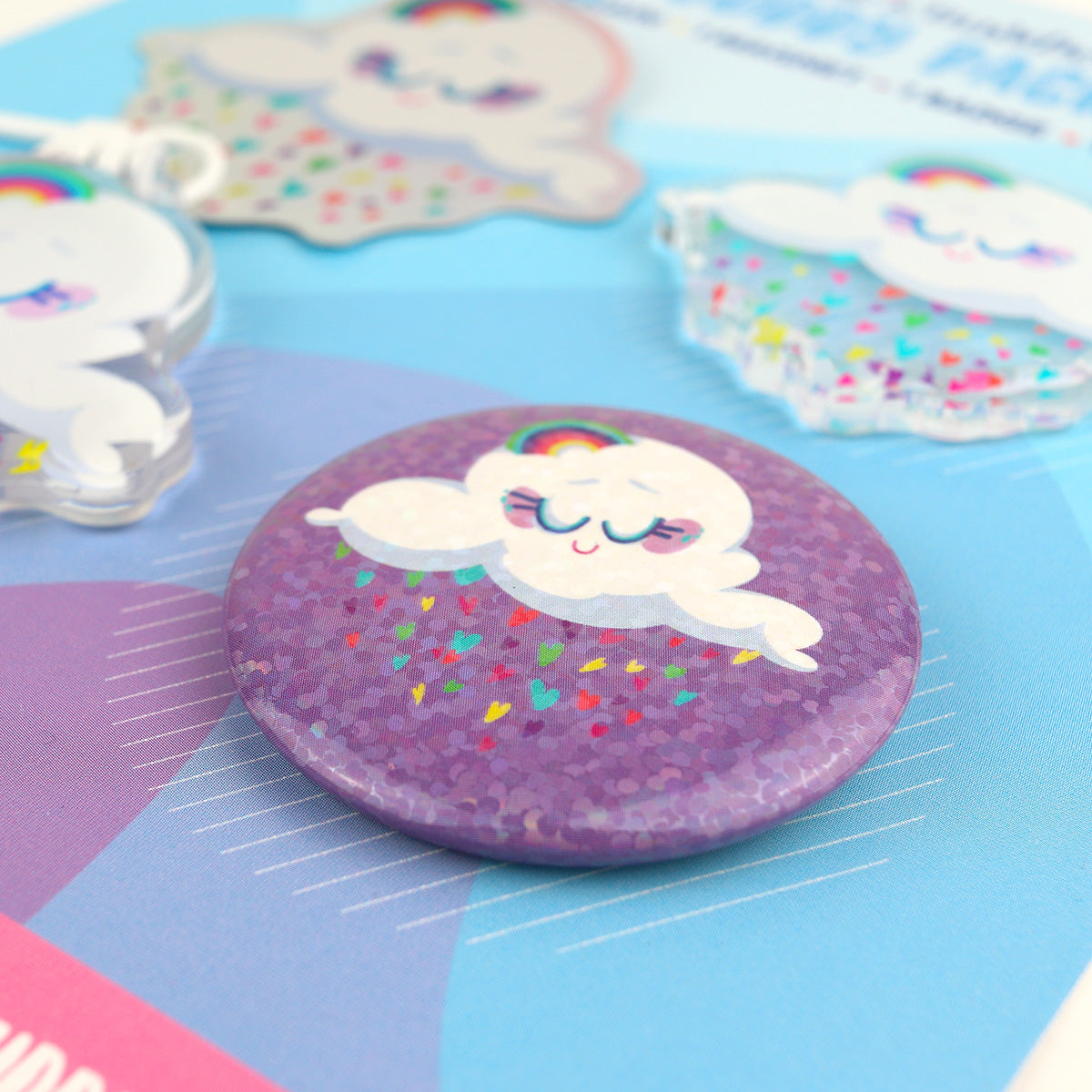 Pack Buddy JULIESBUDDIES - Nuage Arc-en-ciel