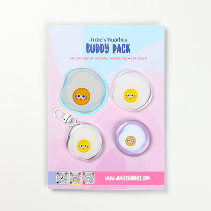 Pack Buddy JULIESBUDDIES - Oeuf au Plat