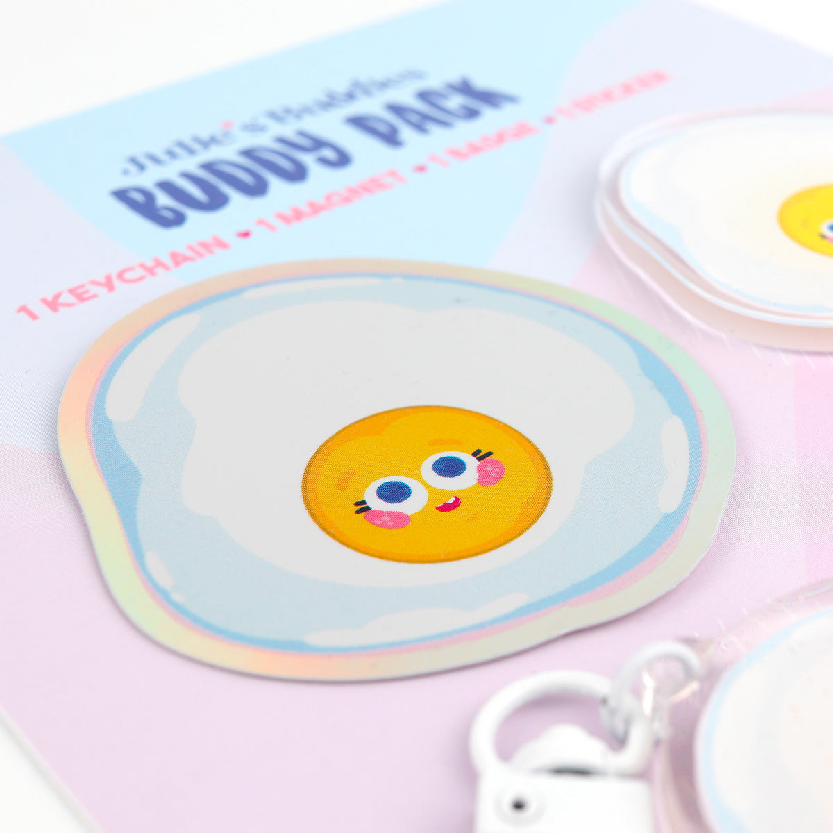 Pack Buddy JULIESBUDDIES - Oeuf au Plat