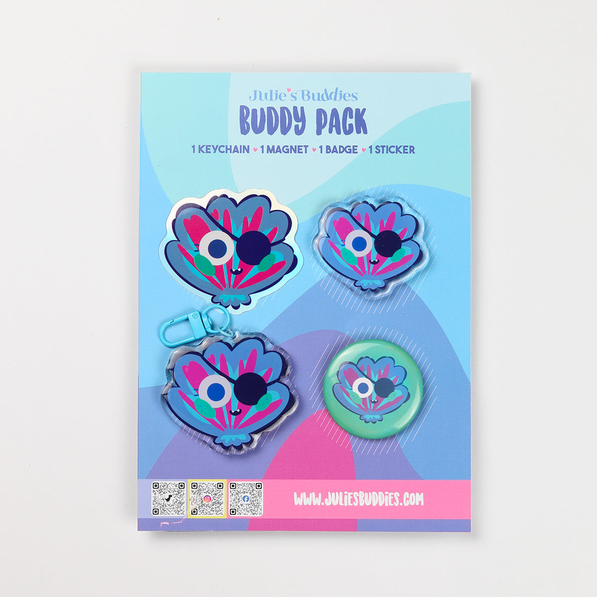 Pack Buddy JULIESBUDDIES - Coquillage Pirate