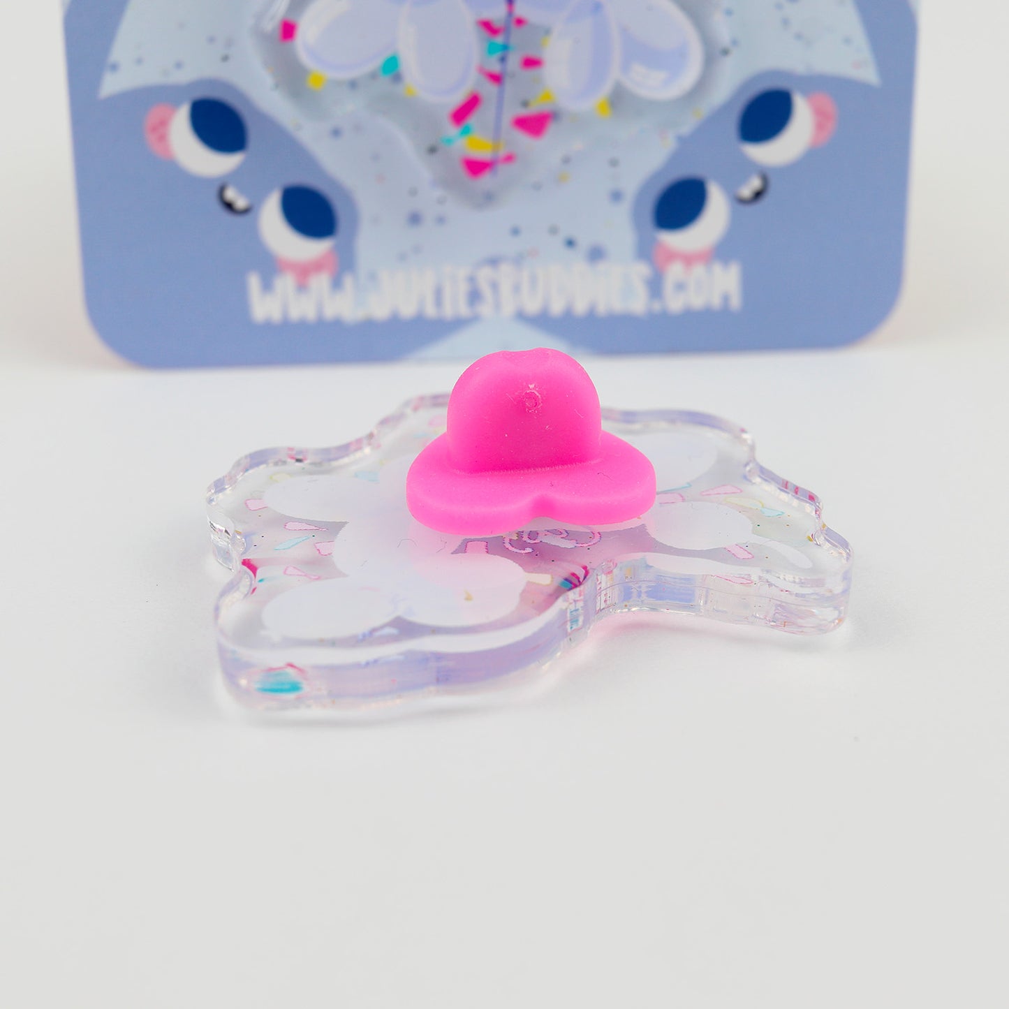 JULIESBUDDIES Pins Chien Ballon en Acrylique
