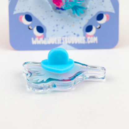 JULIESBUDDIES Pins Colibri en Acrylique