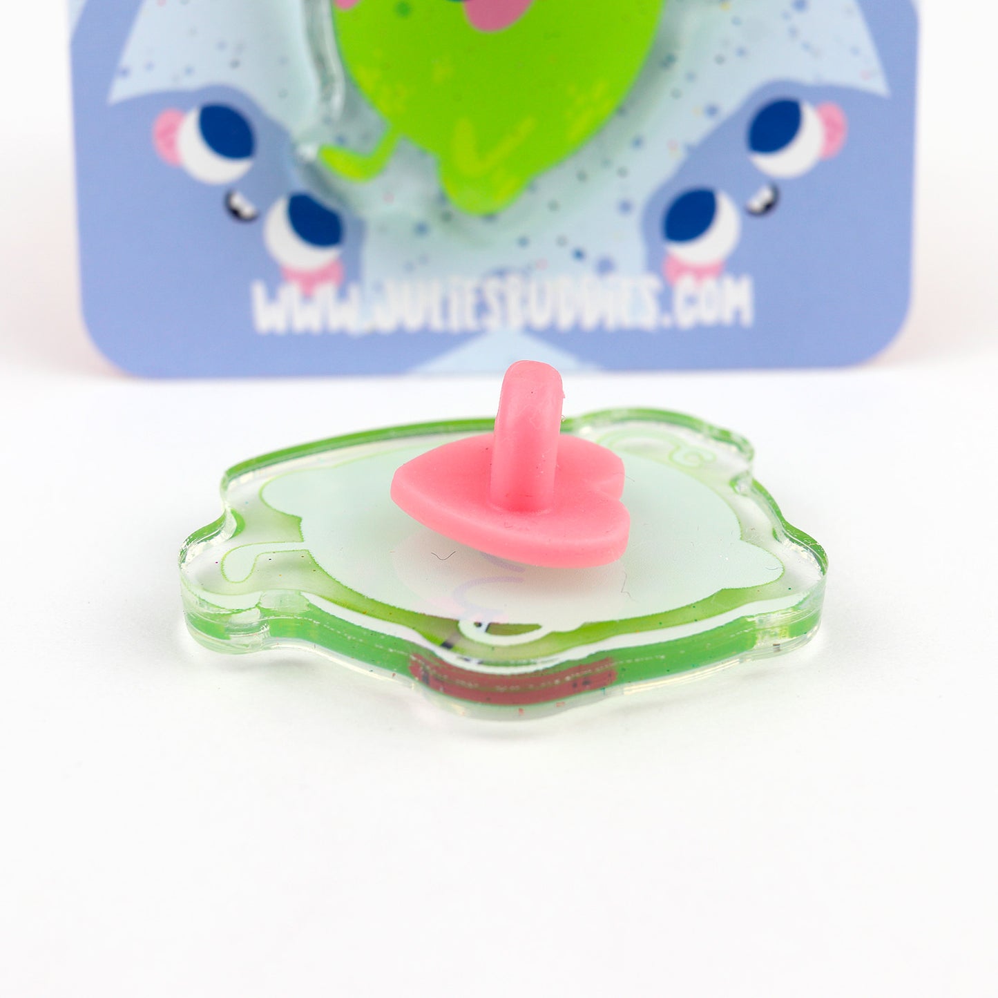 JULIESBUDDIES Pins Citron Vert en Acrylique