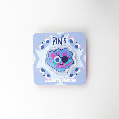 JULIESBUDDIES Pins Coquillage Pirate en Acrylique
