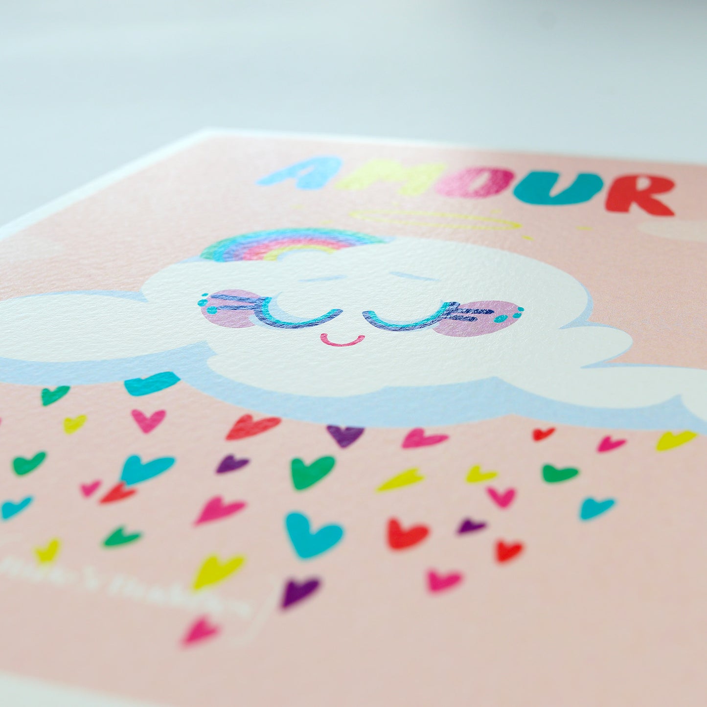 JULIESBUDDIES Postcard Forever Love