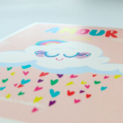 JULIESBUDDIES Postcard Forever Love