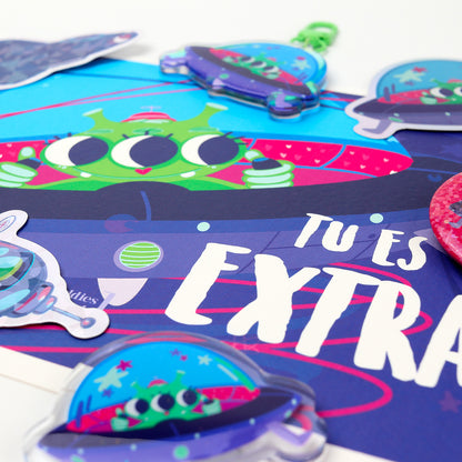 Pack Star JULIESBUDDIES - Alien en OVNI