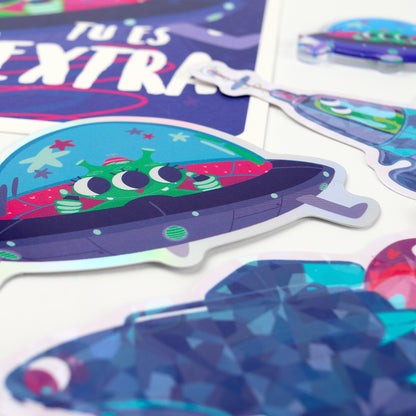 Pack Star JULIESBUDDIES - Alien en OVNI