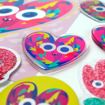 Pack Star JULIESBUDDIES - Coeur Coloré