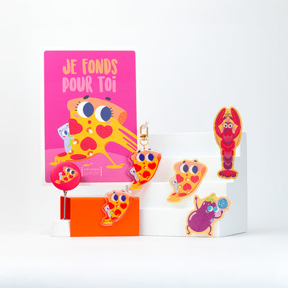 Pack Star JULIESBUDDIES - Pizza au fromage