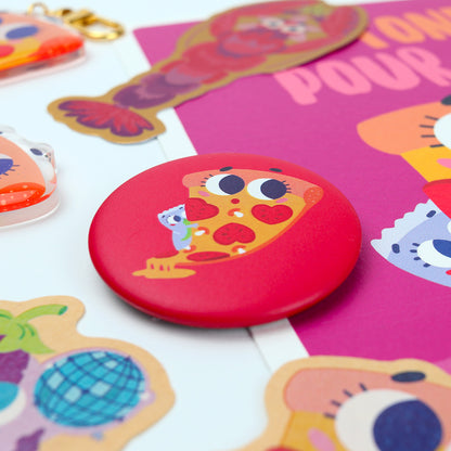 Pack Star JULIESBUDDIES - Pizza au fromage