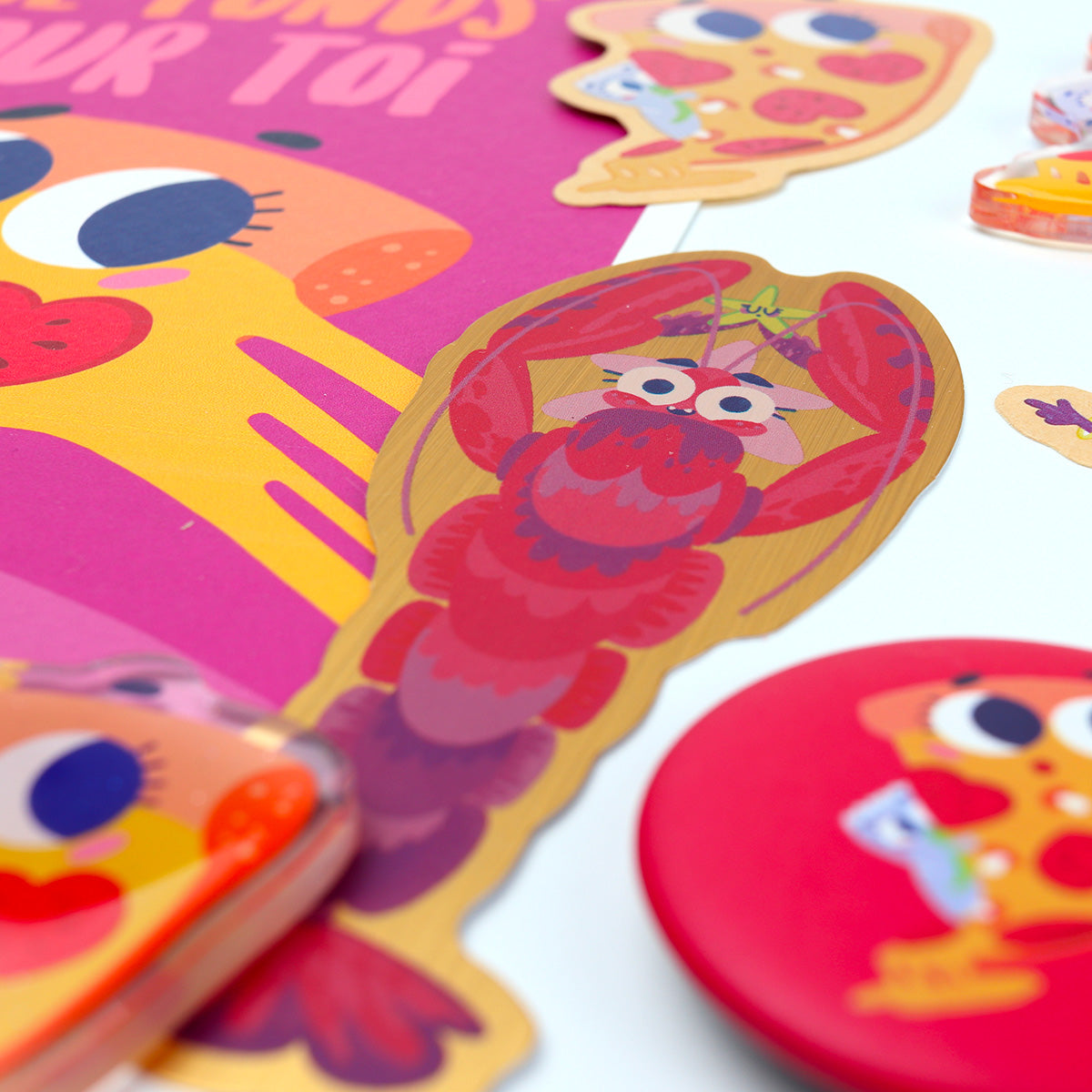 Pack Star JULIESBUDDIES - Pizza au fromage