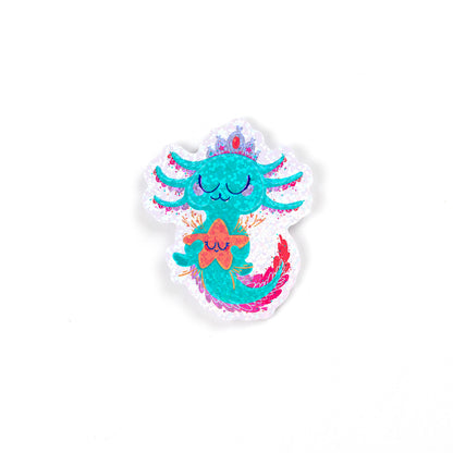 JULIESBUDDIES Autocollant individuel Axolotl