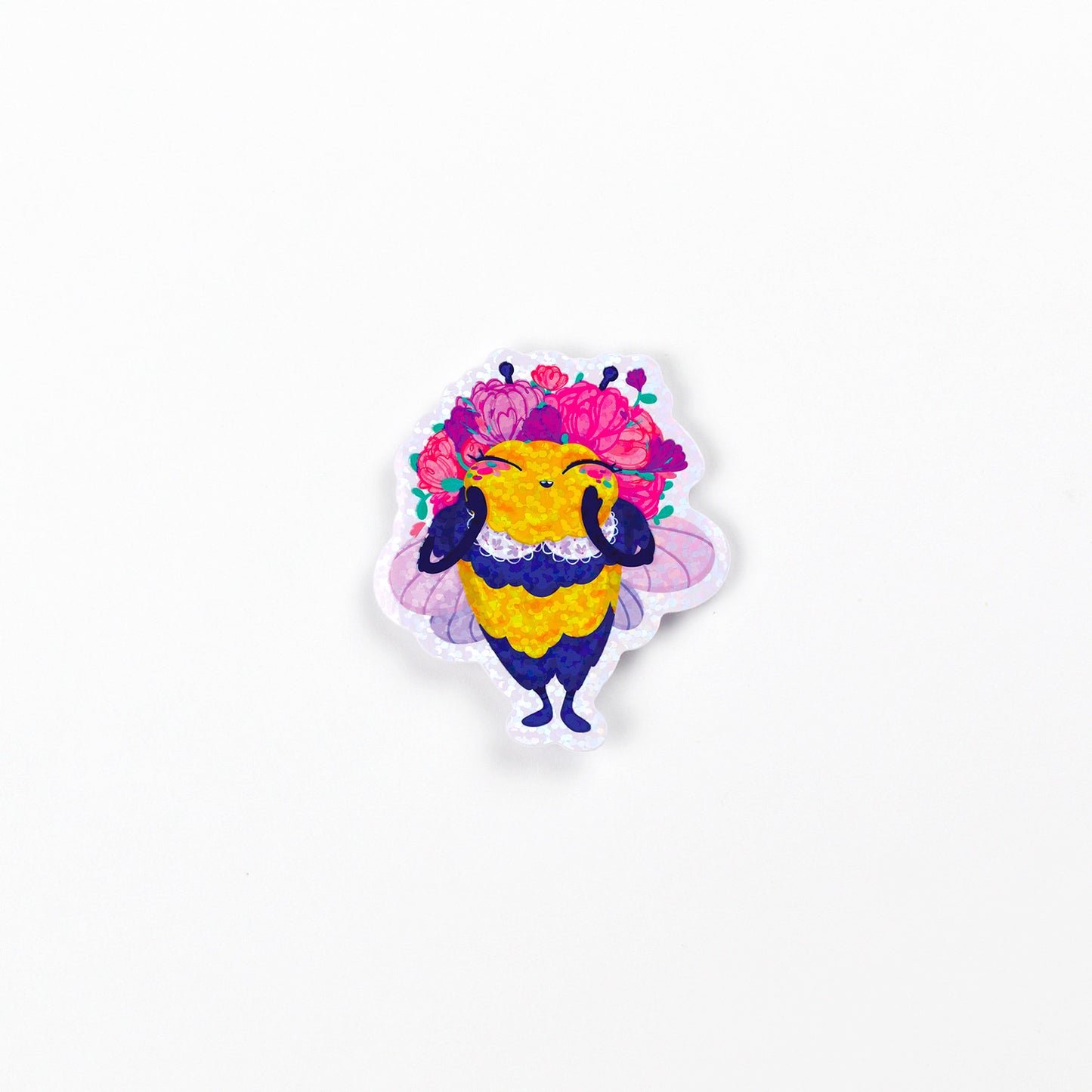 JULIESBUDDIES Autocollant individuel Abeille reine de beauté