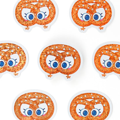 JULIESBUDDIES Autocollant individuel Bretzel