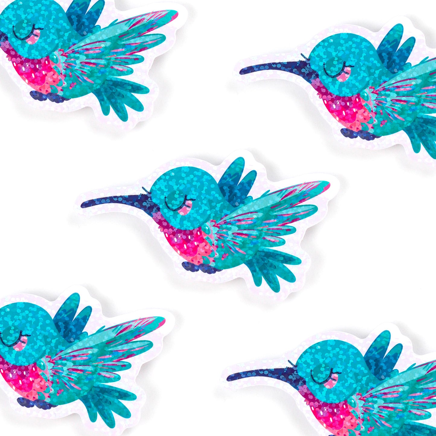 JULIESBUDDIES Autocollant individuel Colibri