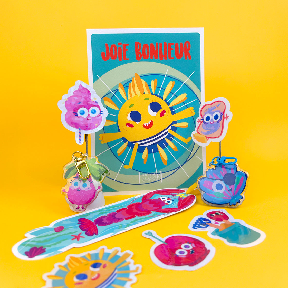 JULIESBUDDIES Cotton Candy Individual Sticker