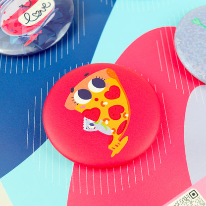 JULIESBUDDIES Pack Yum Yum (Miam Miam) - Lot de badges