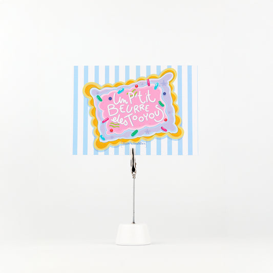 JULIESBUDDIES Butter Biscuit Postcard