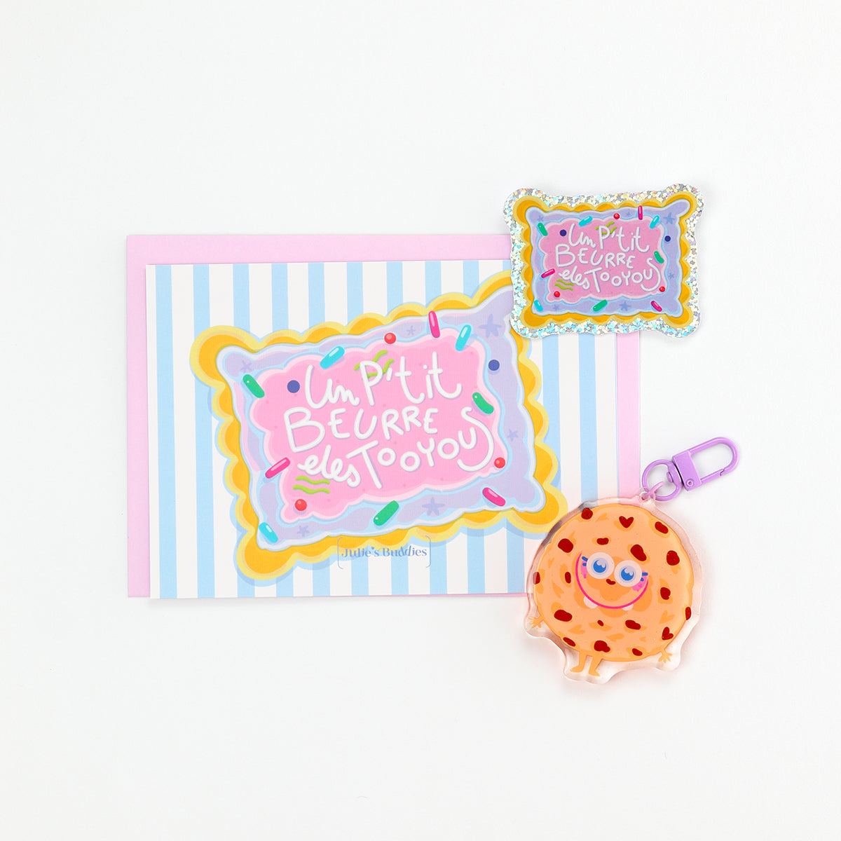 JULIESBUDDIES Butter Biscuit Postcard