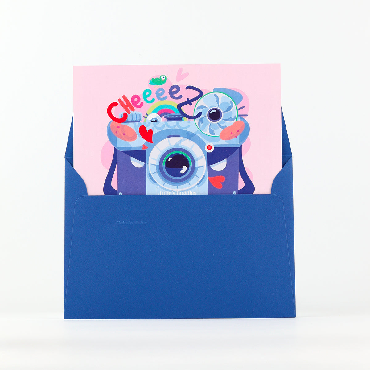 JULIESBUDDIES Camera Postcard