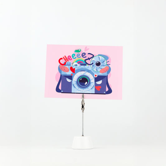 JULIESBUDDIES Camera Postcard