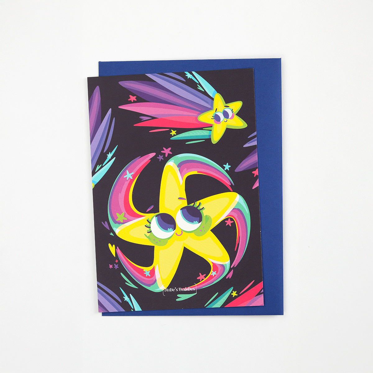 JULIESBUDDIES Postcard Shooting Star