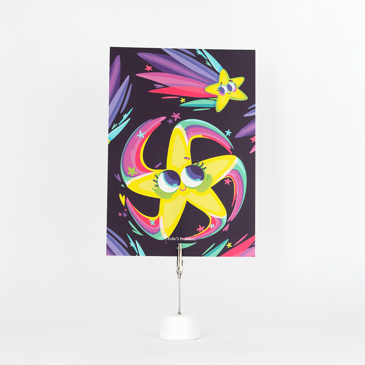 JULIESBUDDIES Postcard Shooting Star