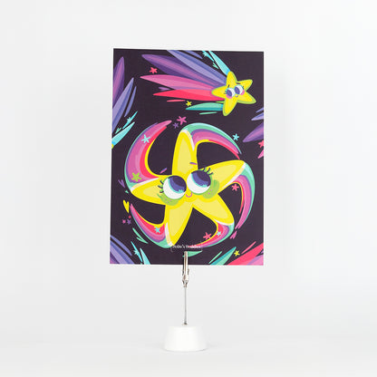 JULIESBUDDIES Postcard Shooting Star