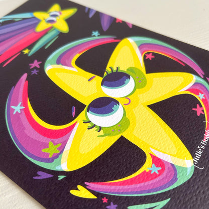 JULIESBUDDIES Postcard Shooting Star