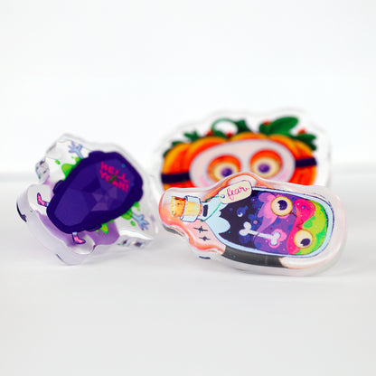 JULIESBUDDIES Pins Potion de Peur en Acrylique