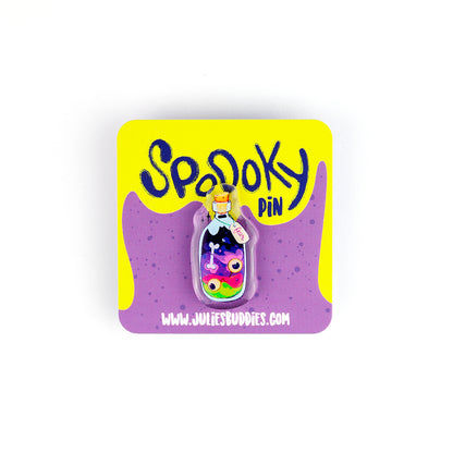 JULIESBUDDIES Pins Potion de Peur en Acrylique