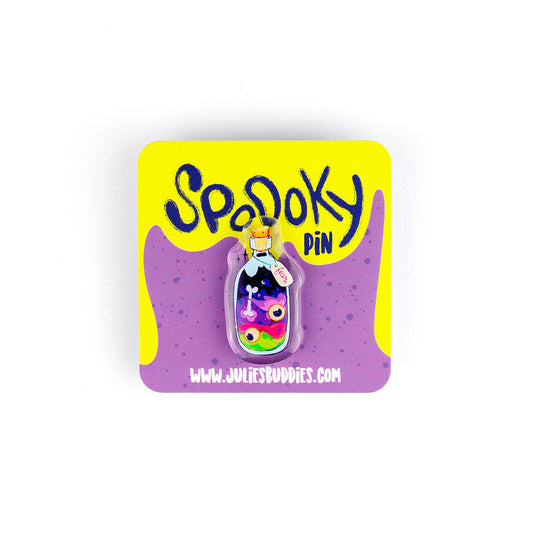 JULIESBUDDIES Pins Potion de Peur en Acrylique