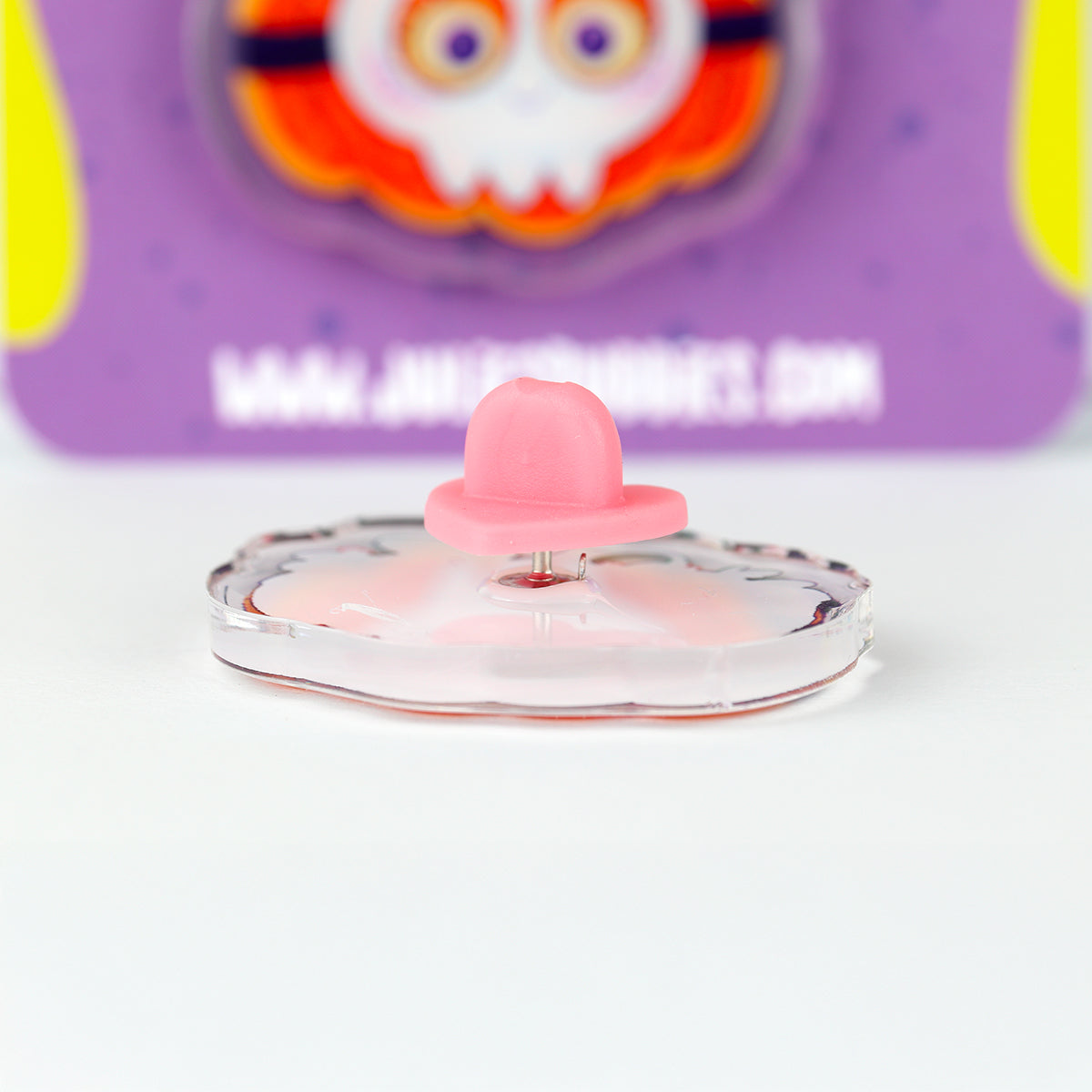 JULIESBUDDIES Pins Citrouille squelette en Acrylique
