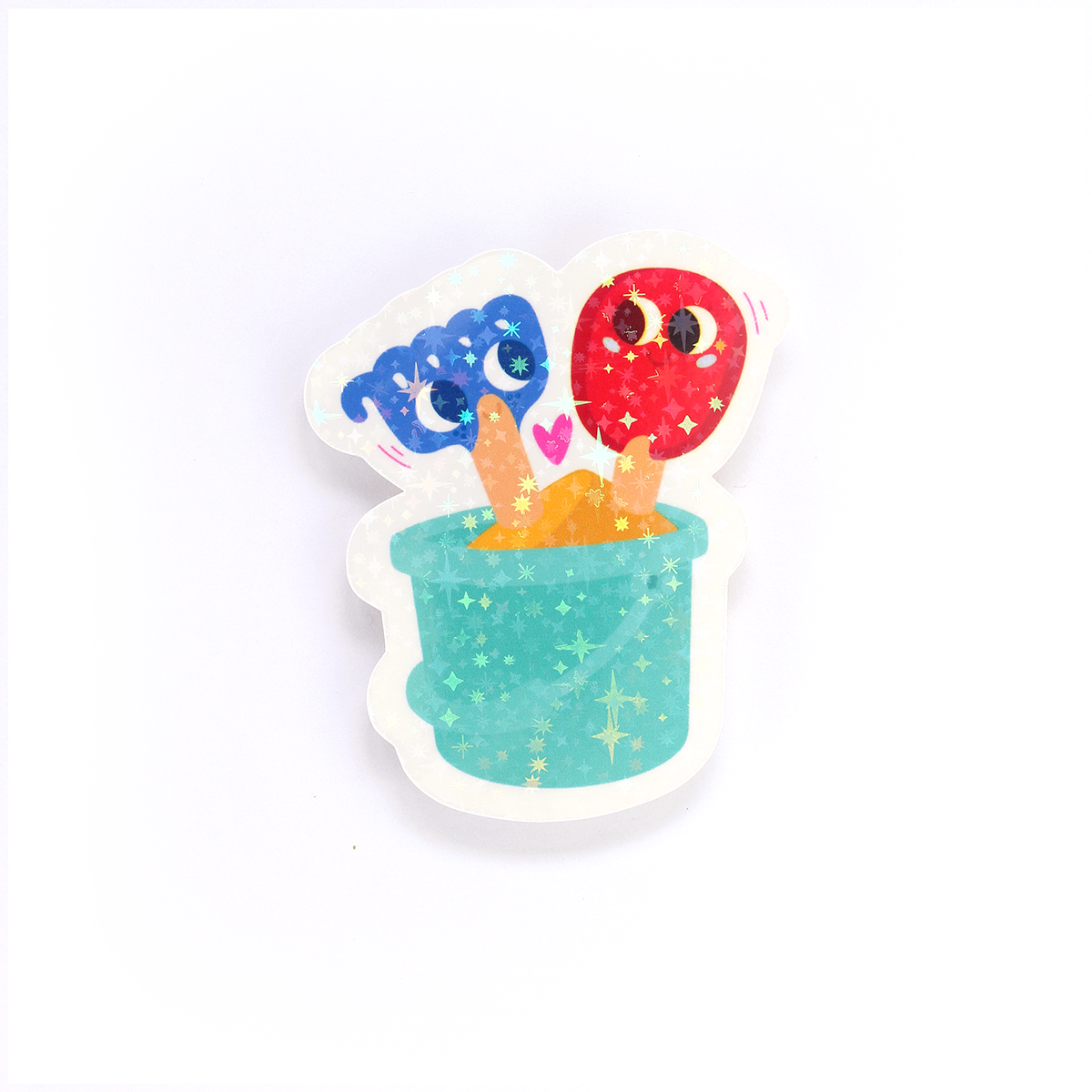 JULIESBUDDIES Sand Toys Lovers Individual Sticker
