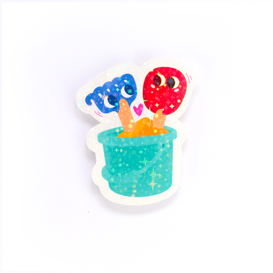 JULIESBUDDIES Sand Toys Lovers Individual Sticker