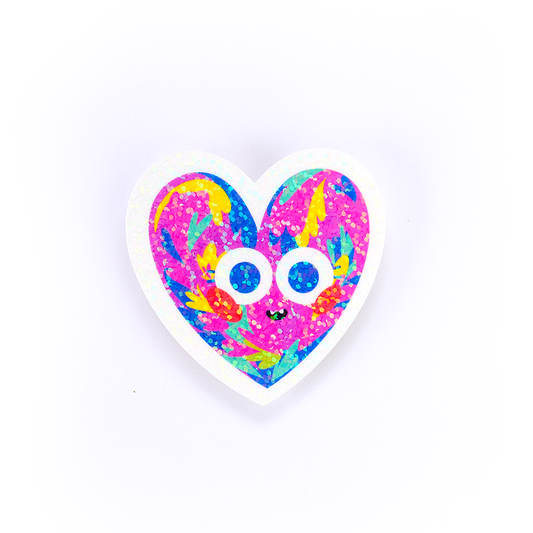 JULIESBUDDIES Colorful Heart Individual Sticker