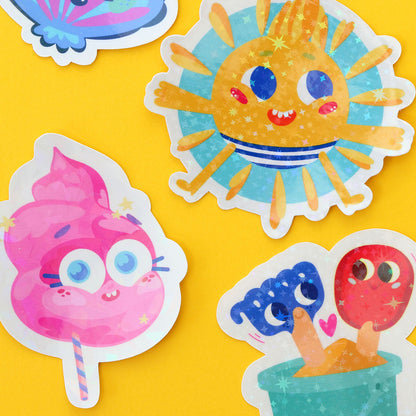 JULIESBUDDIES Cotton Candy Individual Sticker