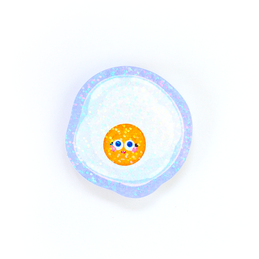 JULIESBUDDIES Fried Egg Individual Sticker