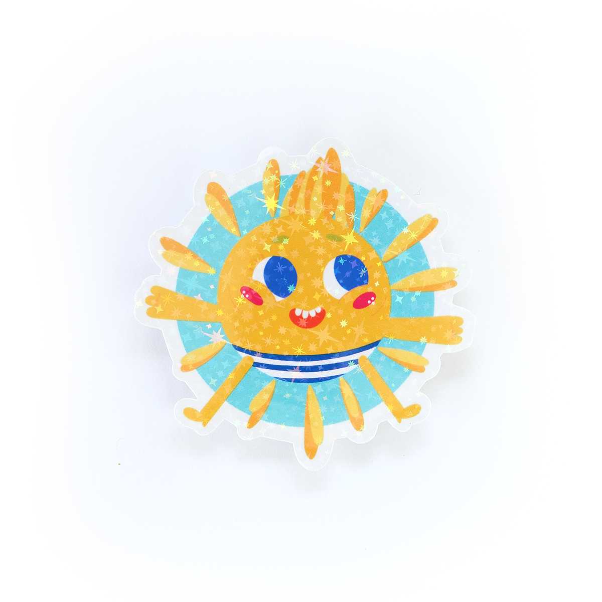 JULIESBUDDIES Smiley Sun Individual Sticker
