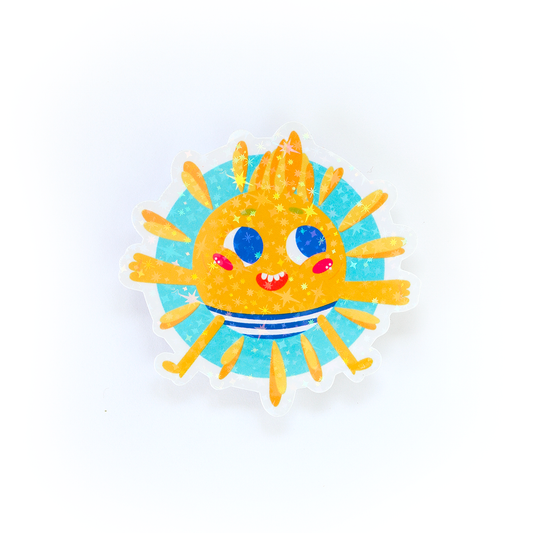 JULIESBUDDIES Smiley Sun Individual Sticker