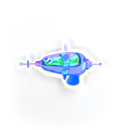 JULIESBUDDIES Alien Lasergun Individual Sticker